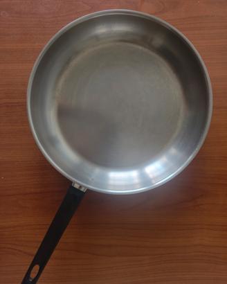 padella in acciaio inox 