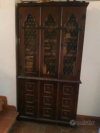 mobile legno e vetro