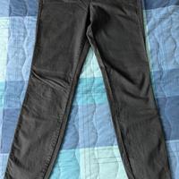 jeggings Benetton grigi taglia 33 