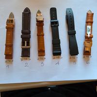 Set cinturini pelle e silicone 