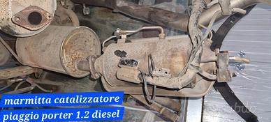 marmitta catalizzatore piaggio porter 120d 