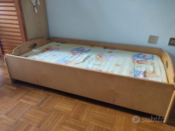 letto e materasso per bambino / bambina