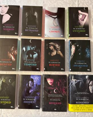 P.C. Cast “House of Night” saga completa 12 libri