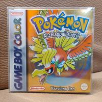 Pokémon Oro con scatola riprodotta 