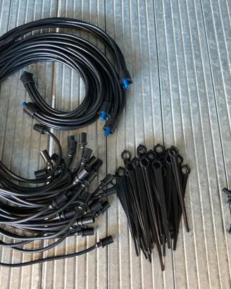 5 Kit completi con 6 gocciolatori da 4 L/h