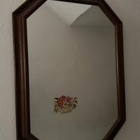 Specchio ottogonale vintage