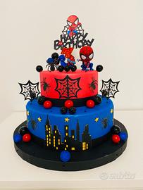 Torta Finta SPIDERMAN