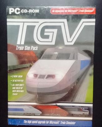 TGV Sim Pack Microsoft Train Simulator sealed