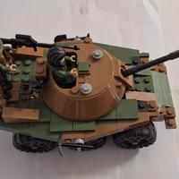 carroarmato a ruote Lego compatibile