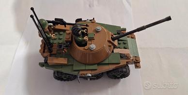 carroarmato a ruote Lego compatibile