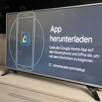 Televisore LG 43 pollici + google chromecast