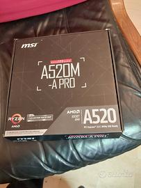 scheda madre msi a520m 