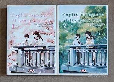 Mangiare il tuo pancreas 1 e 2 Dynit Manga