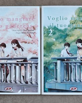 Mangiare il tuo pancreas 1 e 2 Dynit Manga