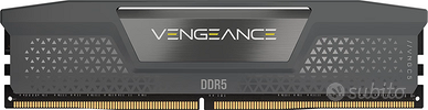 RAM CORSAIR VENGEANCE DDR5 16GB 6000MHz AMD INTEL