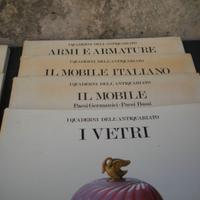 Quaderni dell'antiquariato stock 11 pezzi anni 80