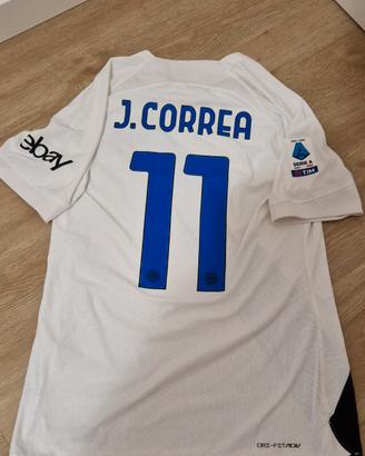 Correa Inter Match worn no lautaro thuram Calhanog