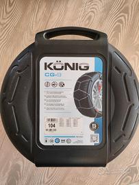 Catene da neve per auto KONIG CG-9 Misura 104