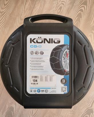 Catene da neve per auto KONIG CG-9 Misura 104