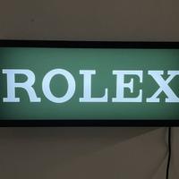 Insegna luminosa Rolex