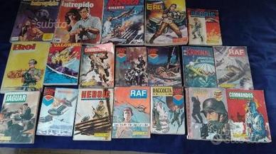 Fumetti anni '70/'90 con tematica guerra