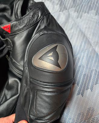 Giacca pelle moto Dainese