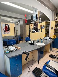 Arredamento barbiere 2 postazioni