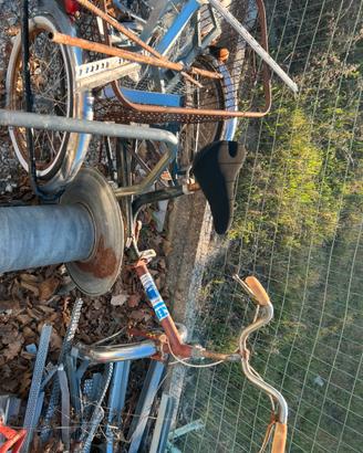 Bici graziella a 3 ruote con cestone