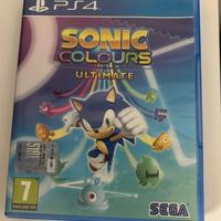 Sonic colours ultimate per PS4