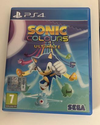 Sonic colours ultimate per PS4