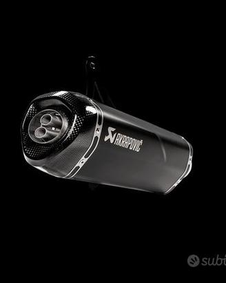 Scarico Akrapovic slip-on Vespa GTS 300 08 - 20