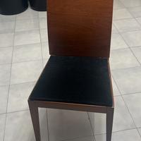 Sedia sala da pranzo in legno massello