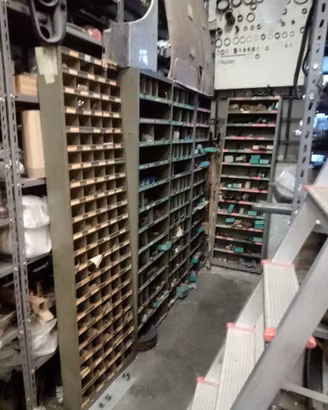 Magazzino di ricambi originali Fulvia, Flavia, ecc