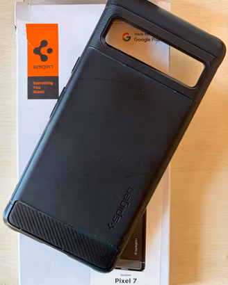 Cover Pixel 7 Originale  Spigen colore Nero