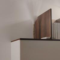 Pennacchio con vaso fiori recisi