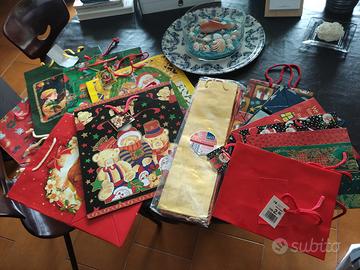 18 sacchetti  natale nuovi