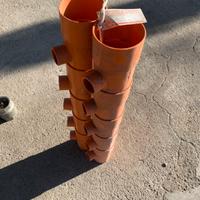 Tes Ridotta 100/40 pvc arancio