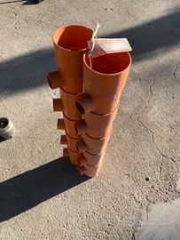 Tes Ridotta 100/40 pvc arancio