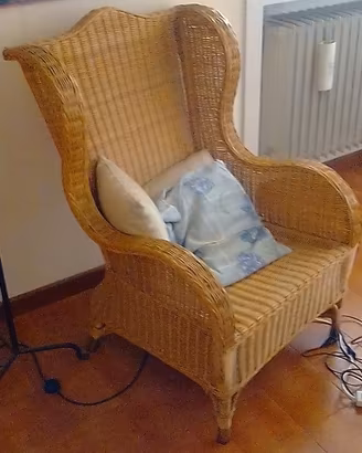 poltrona vimini
