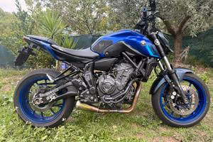 Yamaha mt07 depo a libretto