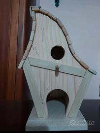 casetta in lego da giardino per uccelli