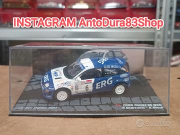 Modellino Ford Focus Rally 