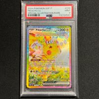 Carta pokemon pikachu ex psa9