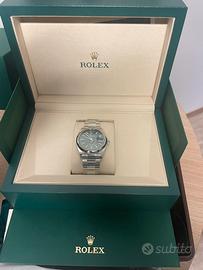 Rolex 36 mm mint verde full set_gmt cartier omega