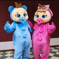 mascotte per Ghender party baby shower 