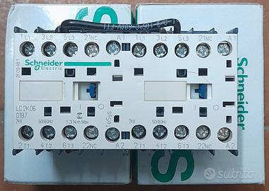 Contattore reversibile Schneider 3P bobina:24vac