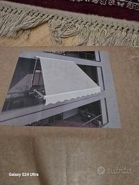 TENDA grigia PER BALCONE 3X2.5