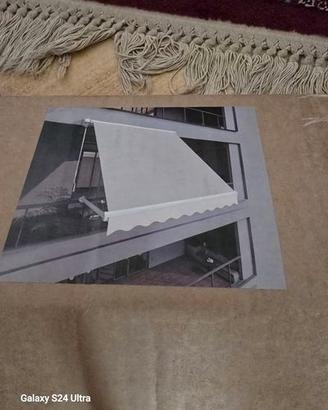TENDA grigia PER BALCONE 3X2.5