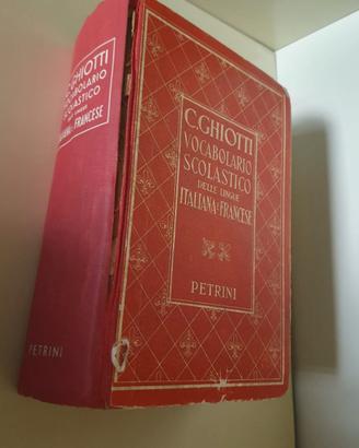 Dizionario Scolastico Italiano-Francese del 1955