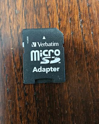 Adattatore micro Sd 